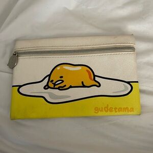 Gudetama makeup bag
